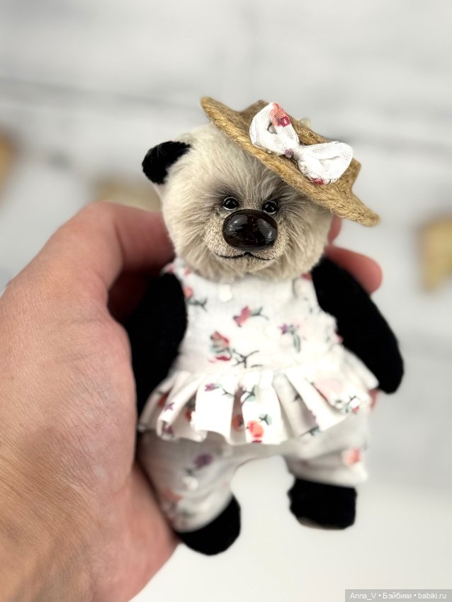 Тедди мишка Адель — Авторские мишки Тедди и друзья: фото