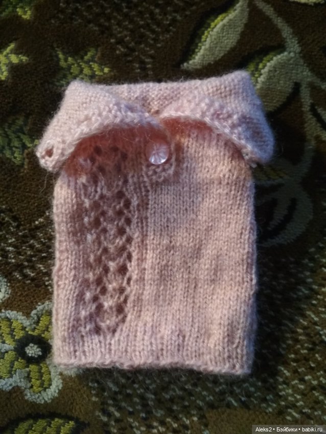 Вязанная одежда для куклы Даши Паола Рейна, Paola Reina