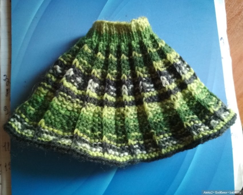 Вязанная одежда для куклы Даши Паола Рейна, Paola Reina (фото 8)