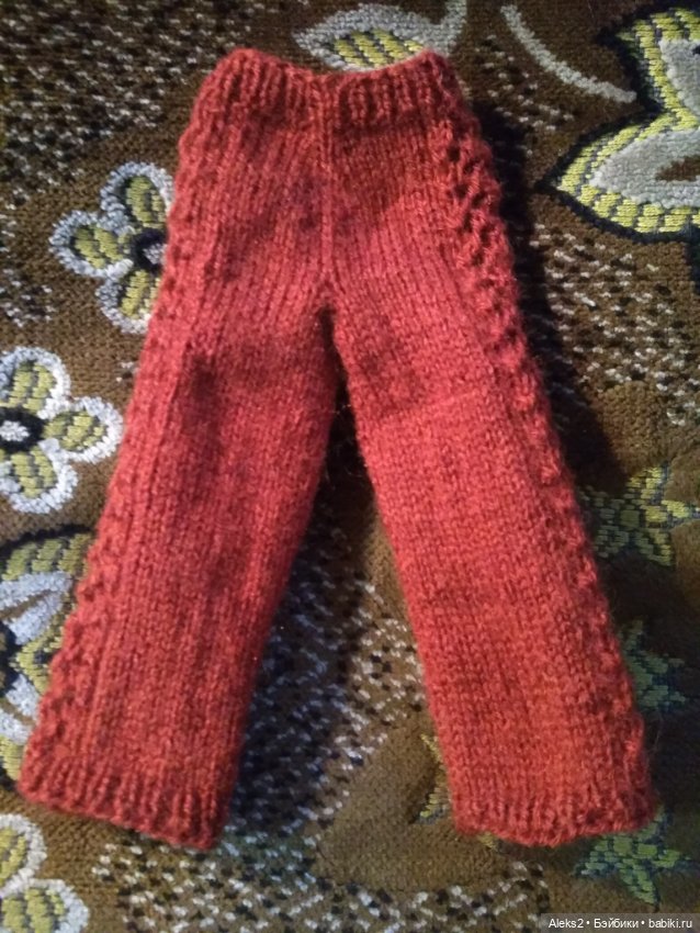 Вязанная одежда для куклы Даши Паола Рейна, Paola Reina (фото 3)