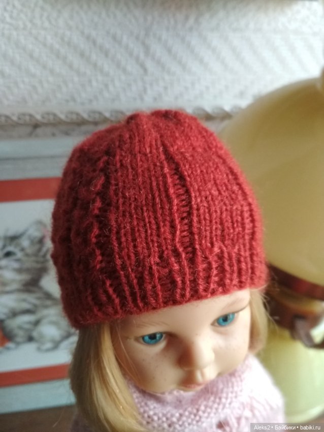 Вязанная одежда для куклы Даши Паола Рейна, Paola Reina