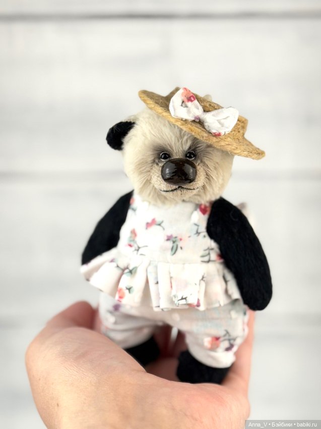 Тедди мишка Адель — Авторские мишки Тедди и друзья: фото (фото 5)