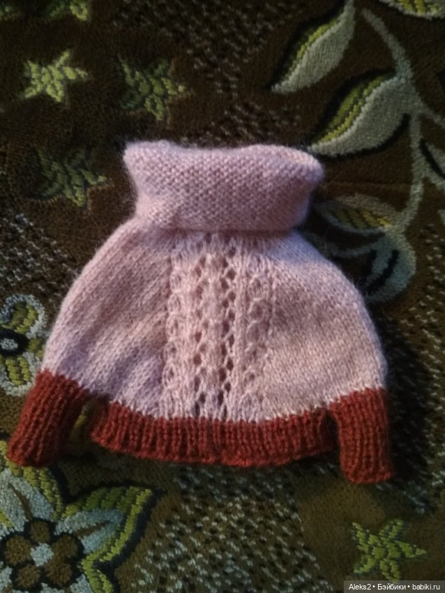 Вязанная одежда для куклы Даши Паола Рейна, Paola Reina (фото 6)