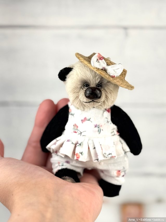 Тедди мишка Адель — Авторские мишки Тедди и друзья: фото (фото 4)