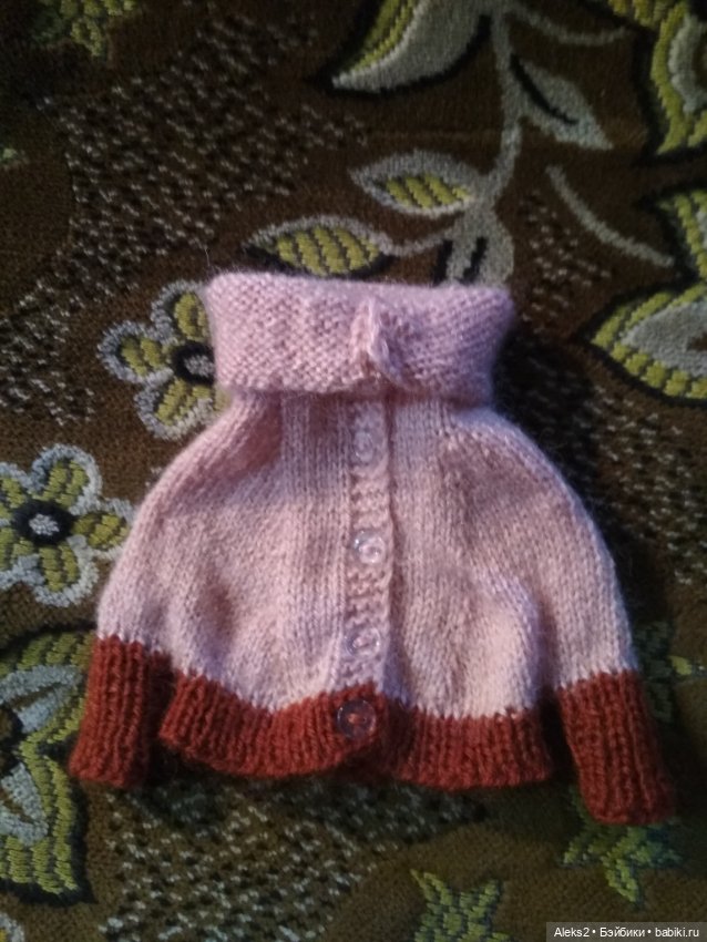 Вязанная одежда для куклы Даши Паола Рейна, Paola Reina (фото 7)