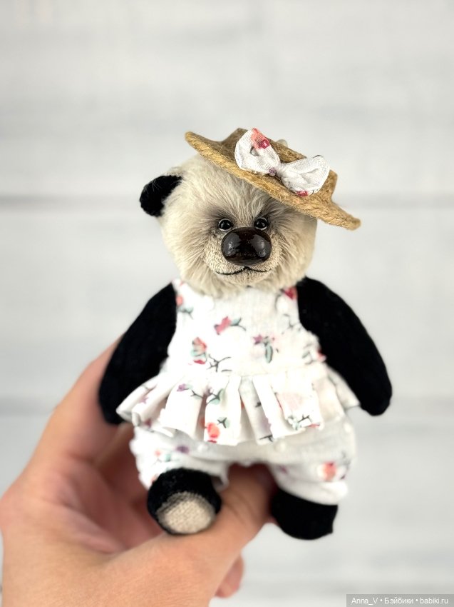 Тедди мишка Адель — Авторские мишки Тедди и друзья: фото (фото 3)