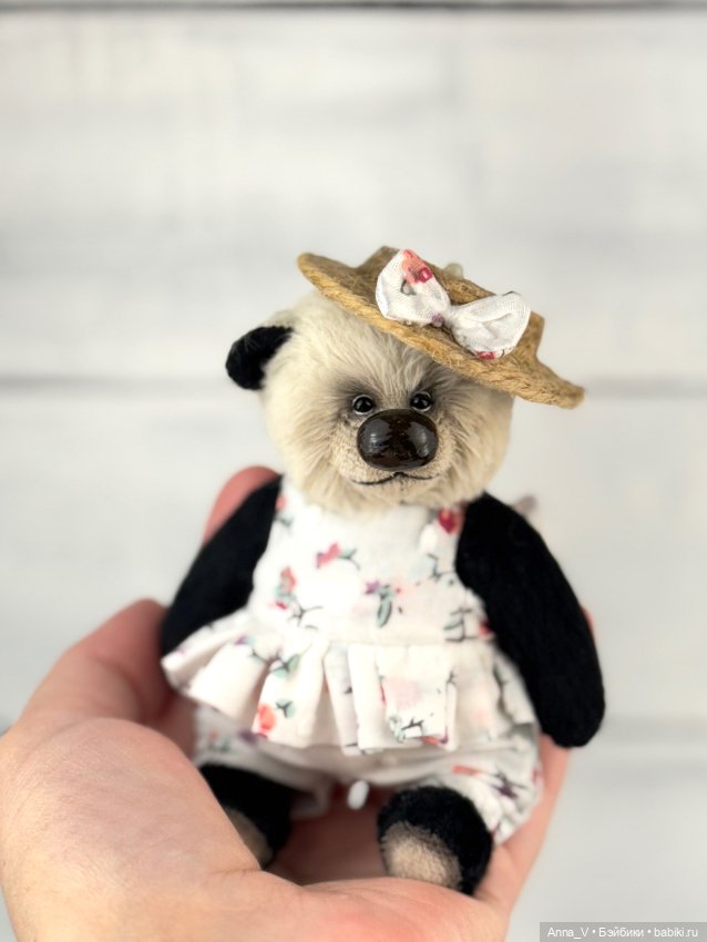 Тедди мишка Адель — Авторские мишки Тедди и друзья: фото (фото 2)