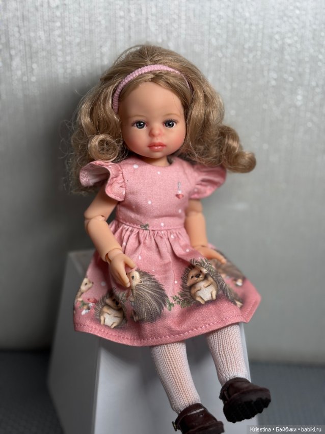 Нежная девочка — ООАК Paola Reina (Паола Рейна) и испанских кукол: перерисовка (фото 6)