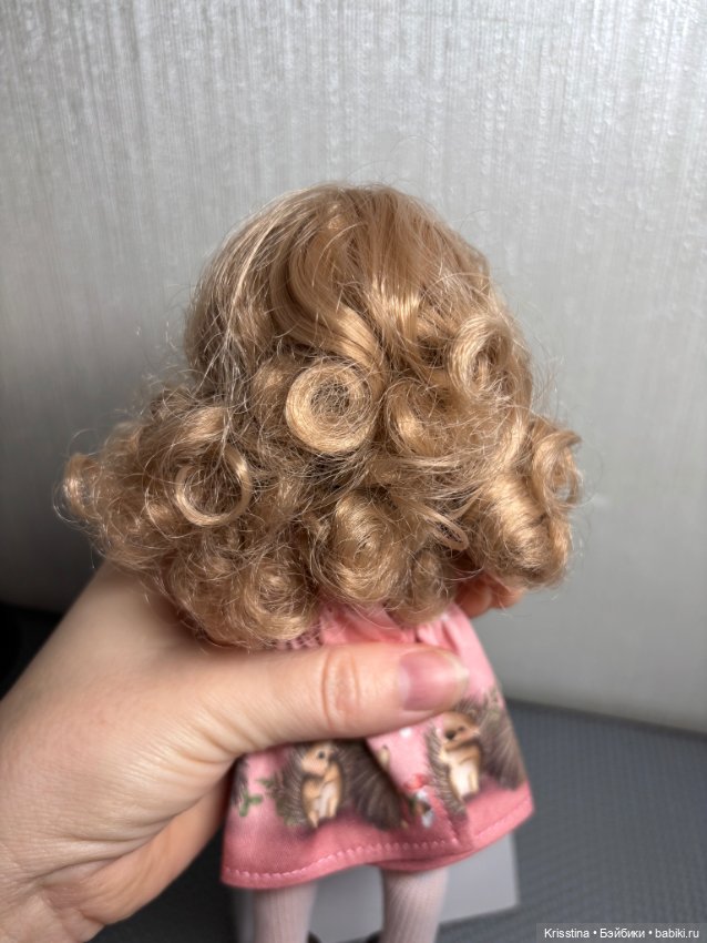 Нежная девочка — ООАК Paola Reina (Паола Рейна) и испанских кукол: перерисовка (фото 7)