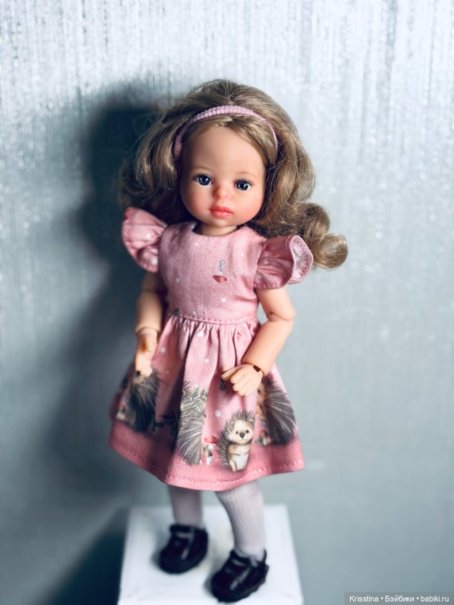 Нежная девочка — ООАК Paola Reina (Паола Рейна) и испанских кукол: перерисовка (фото 8)