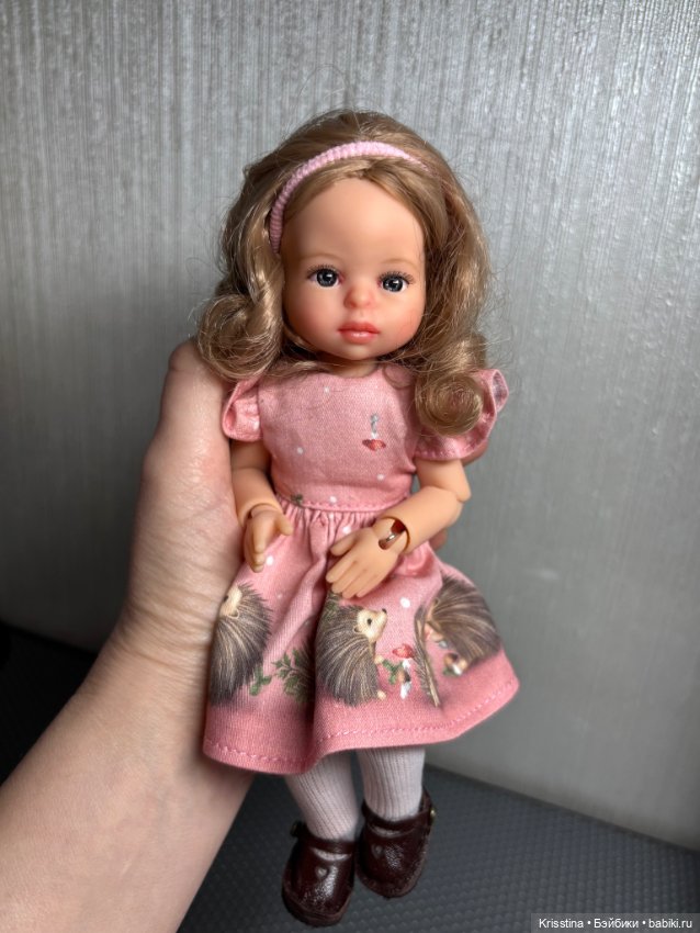 Нежная девочка — ООАК Paola Reina (Паола Рейна) и испанских кукол: перерисовка (фото 10)