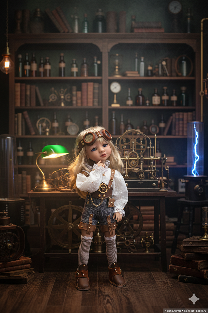 Стимпанк-4 — Одежда и обувь для кукол своими руками: фото (фото 5)