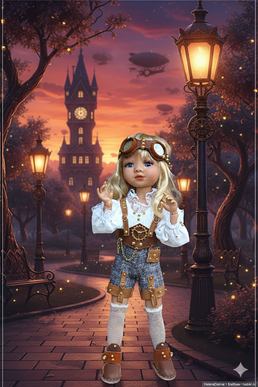 Стимпанк-4 — Одежда и обувь для кукол своими руками: фото