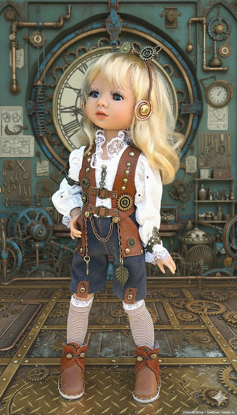 Стимпанк-4 — Одежда и обувь для кукол своими руками: фото (фото 2)