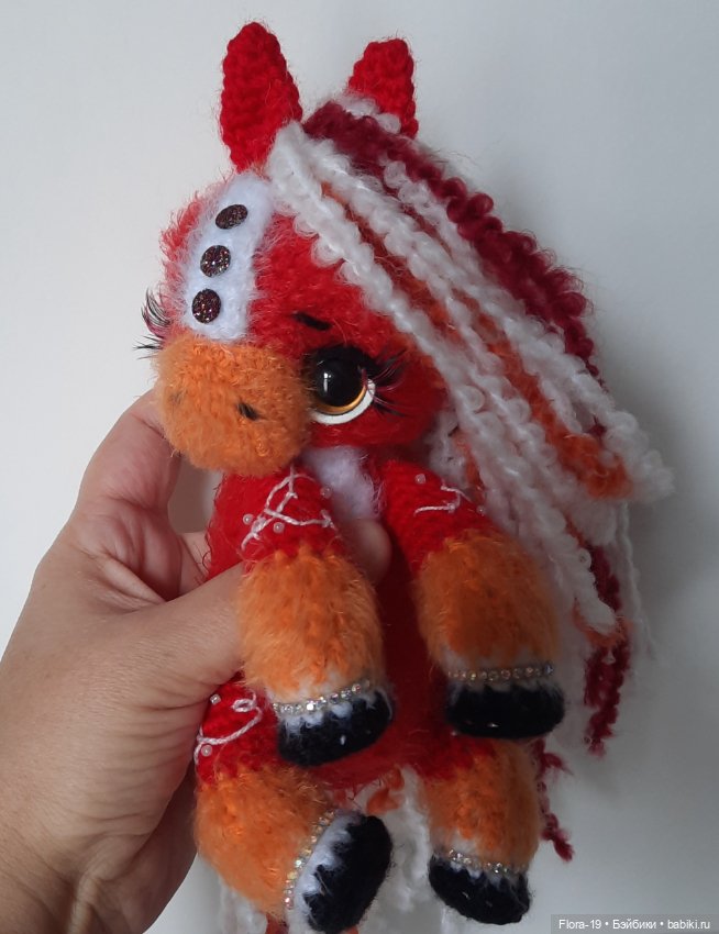 Лошадки Стихий — Вязаные игрушки и амигуруми: крючком (фото 10)