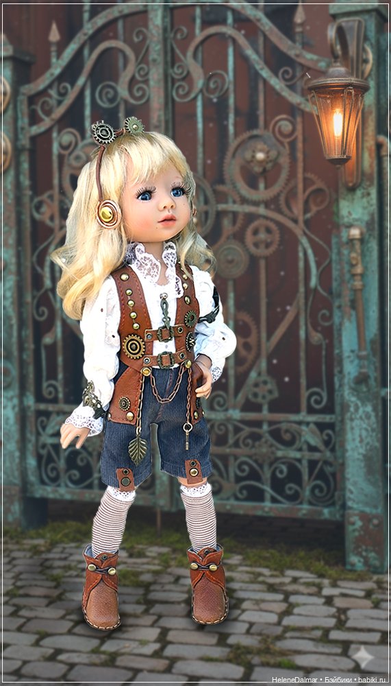 Стимпанк-4 — Одежда и обувь для кукол своими руками: фото (фото 3)