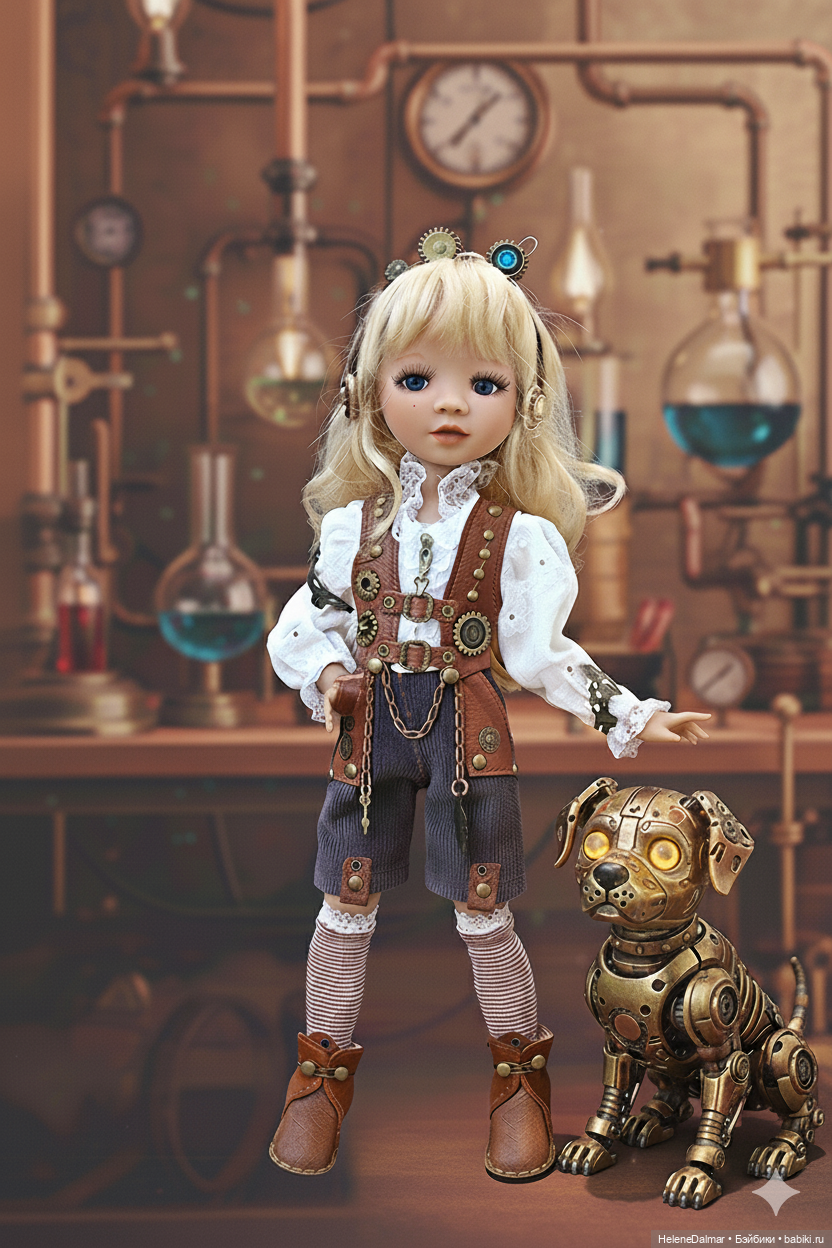 Стимпанк-4 — Одежда и обувь для кукол своими руками: фото