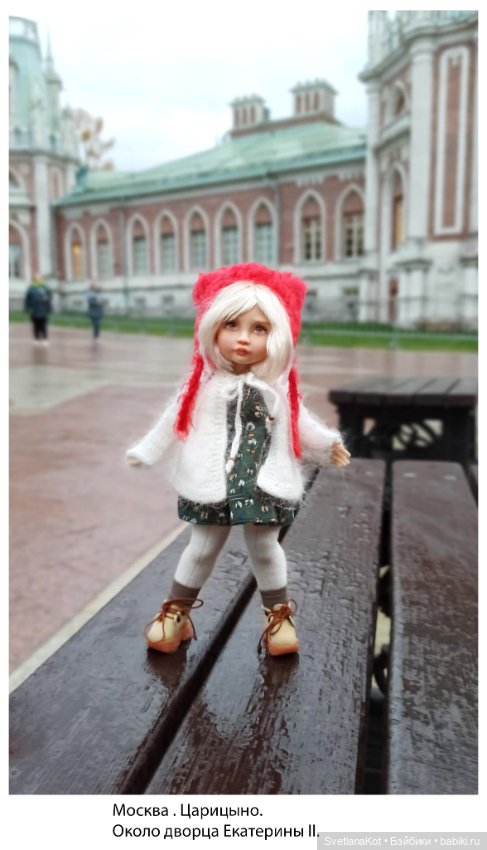 Где была Снежинка. (Кукла Елены Шкаровой) (фото 3)