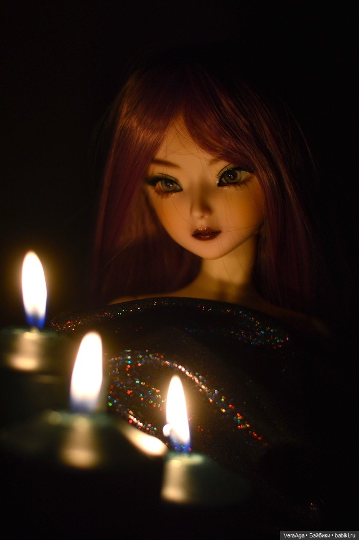 Портрет со свечами — Куклы Звезды подиума (Angel Collection): шарнирные (фото 5)