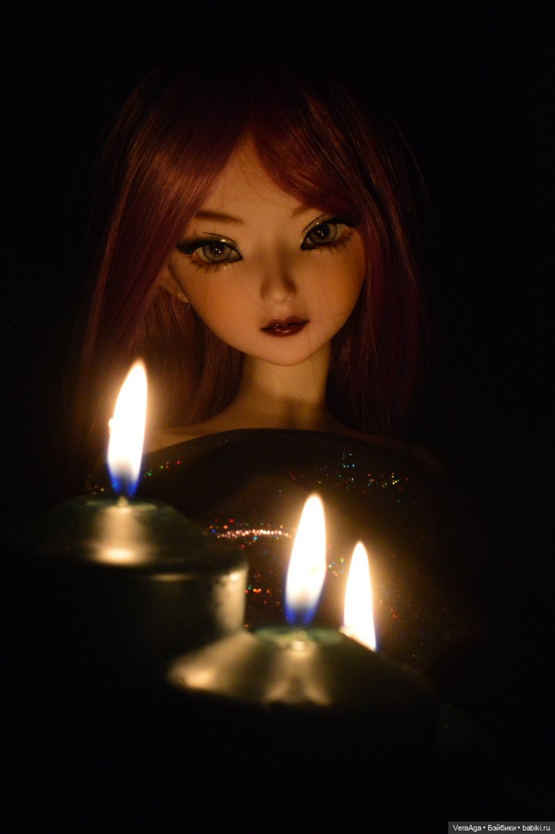Портрет со свечами — Куклы Звезды подиума (Angel Collection): шарнирные (фото 6)