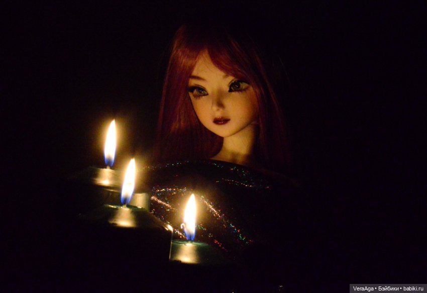 Портрет со свечами — Куклы Звезды подиума (Angel Collection): шарнирные (фото 7)
