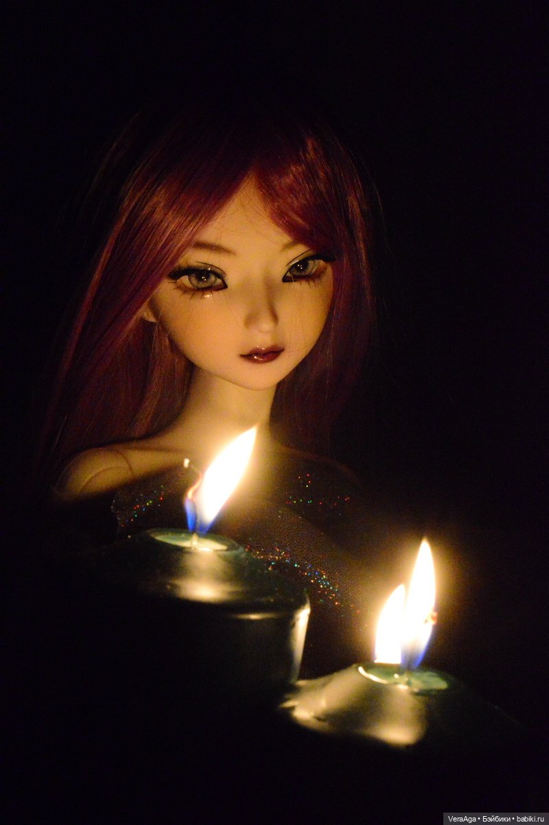 Портрет со свечами — Куклы Звезды подиума (Angel Collection): шарнирные (фото 3)