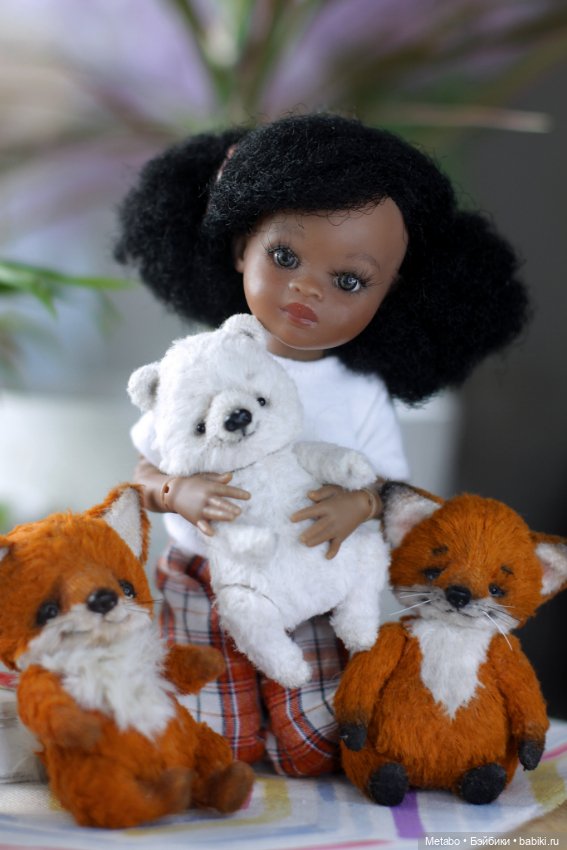 Игрушки для кукол. Маленькие теддики Мелкой