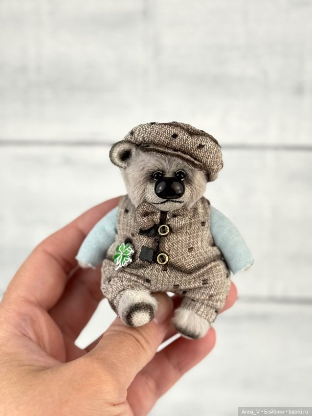 Тедди мишка Сава — Авторские мишки Тедди и друзья: фото (фото 2)