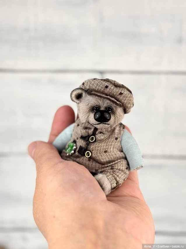 Тедди мишка Сава — Авторские мишки Тедди и друзья: фото (фото 5)