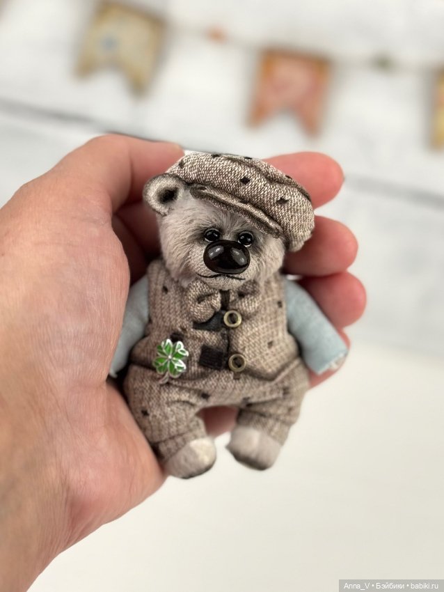 Тедди мишка Сава — Авторские мишки Тедди и друзья: фото