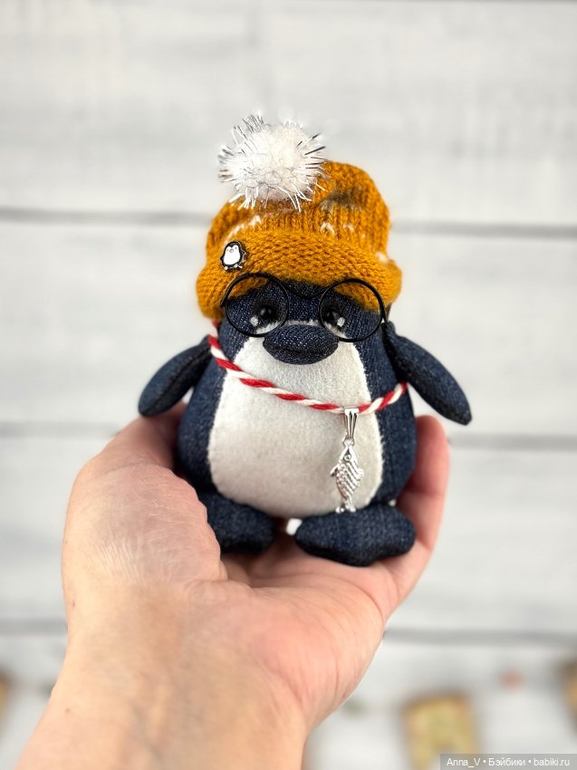 Пингвин Гоша — Авторские мишки Тедди и друзья: фото (фото 3)