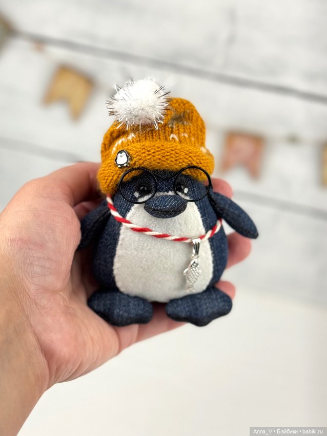 Пингвин Гоша — Авторские мишки Тедди и друзья: фото