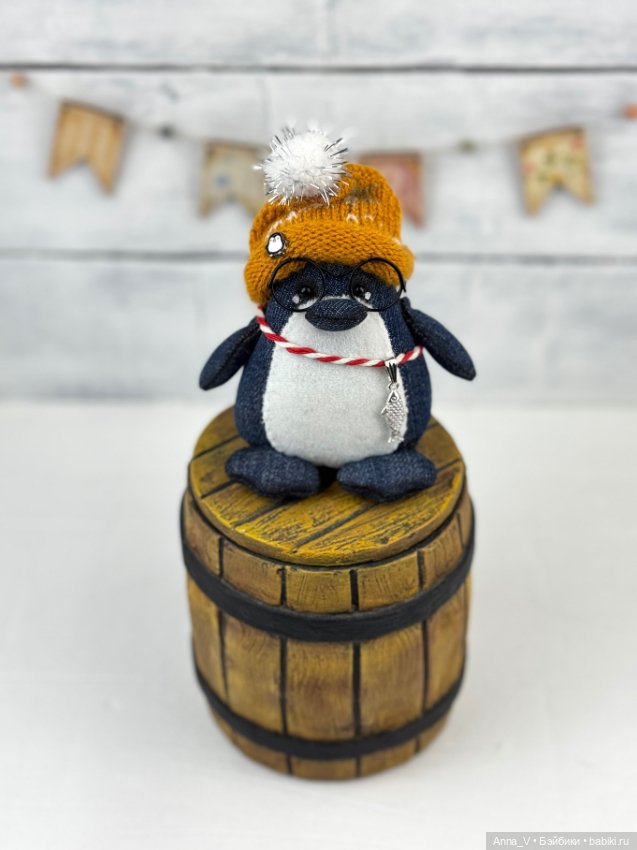 Пингвин Гоша — Авторские мишки Тедди и друзья: фото (фото 4)