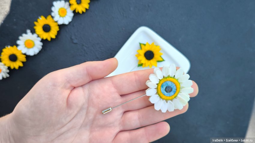 Цветочное. Запекаемая полимерная глина (фото 2)