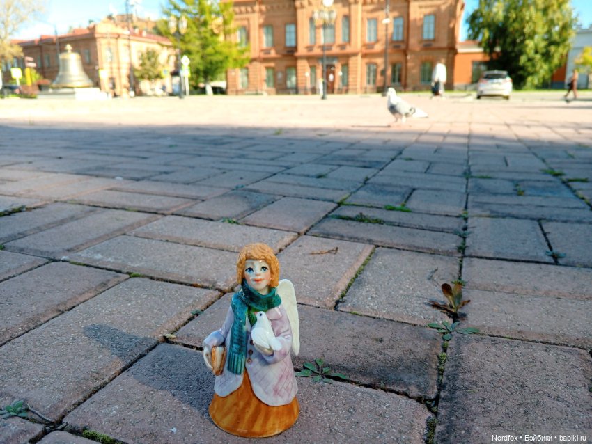 Городской ангел — Фарфоровые статуэтки и фигурки: винтаж (фото 3)