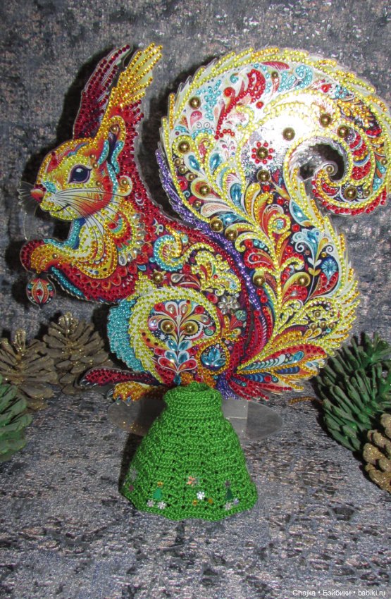 Вязаные наряды на шарнирных кукол 16 см (bjd 16 sm). Предновогодний показ "Рождественская Сказка для кукол" (фото 6)