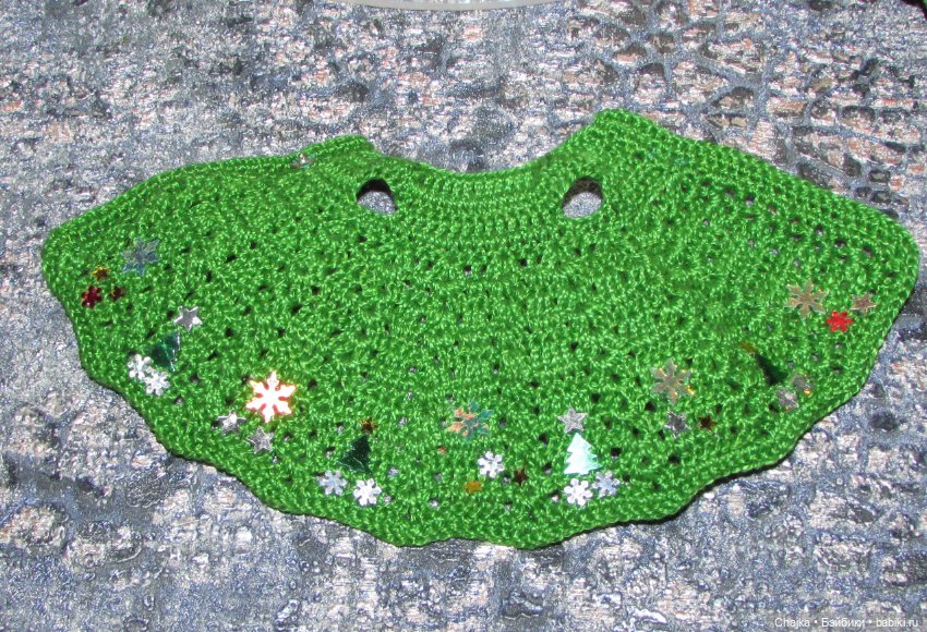 Вязаные наряды на шарнирных кукол 16 см (bjd 16 sm). Предновогодний показ "Рождественская Сказка для кукол" (фото 10)