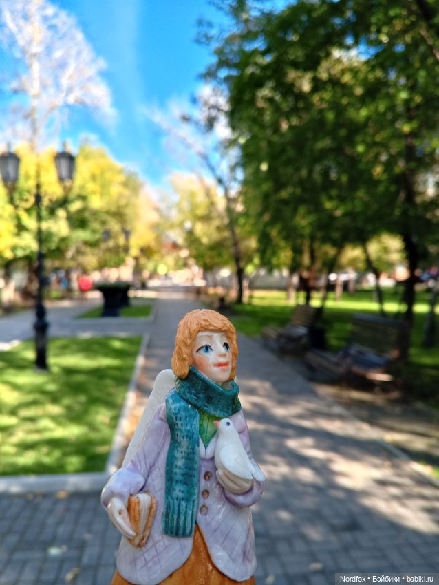 Городской ангел — Фарфоровые статуэтки и фигурки: винтаж (фото 10)