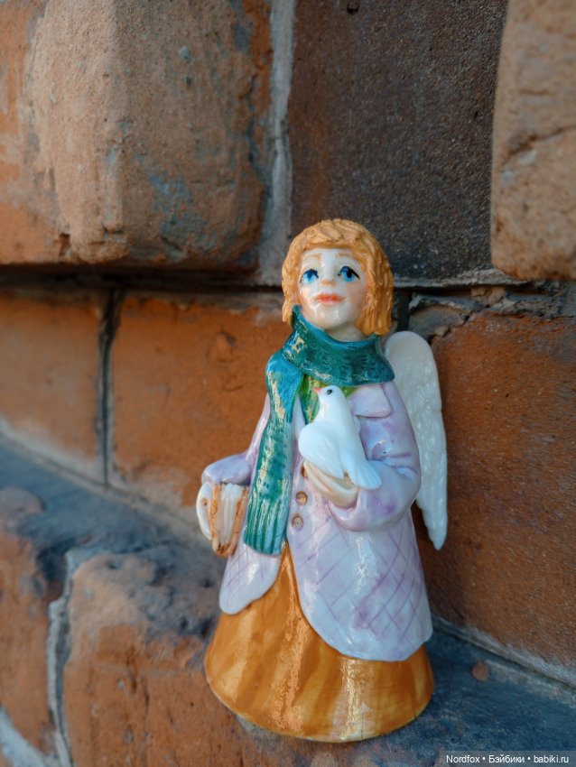 Городской ангел — Фарфоровые статуэтки и фигурки: винтаж (фото 4)