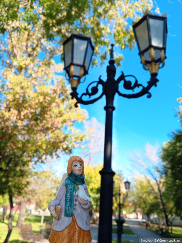 Городской ангел — Фарфоровые статуэтки и фигурки: винтаж (фото 8)