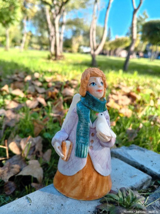 Городской ангел — Фарфоровые статуэтки и фигурки: винтаж (фото 5)