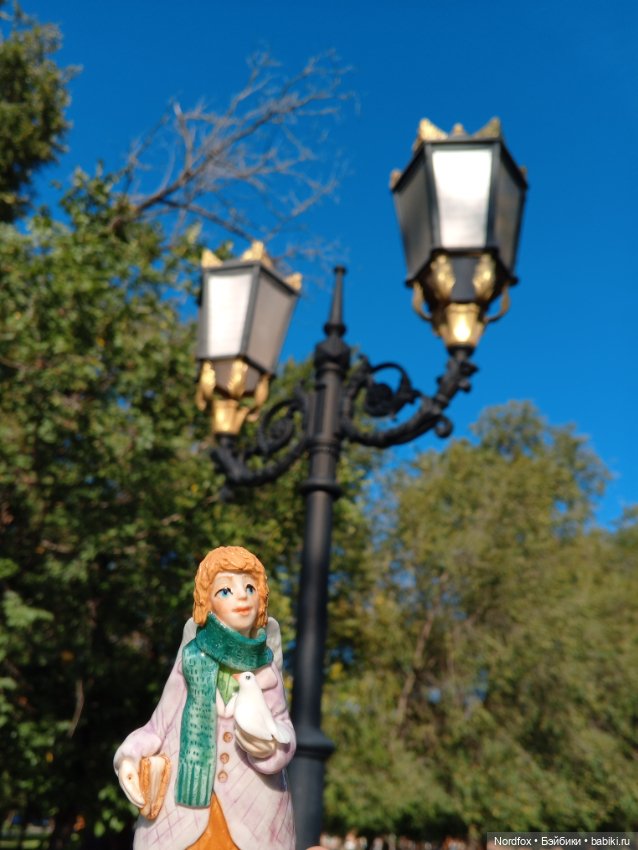 Городской ангел — Фарфоровые статуэтки и фигурки: винтаж (фото 6)