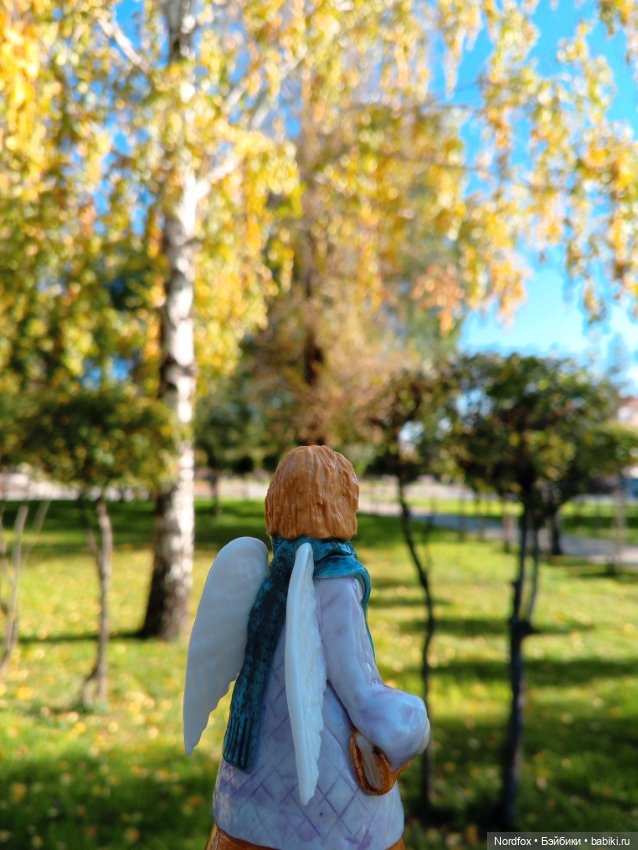 Городской ангел — Фарфоровые статуэтки и фигурки: винтаж (фото 7)