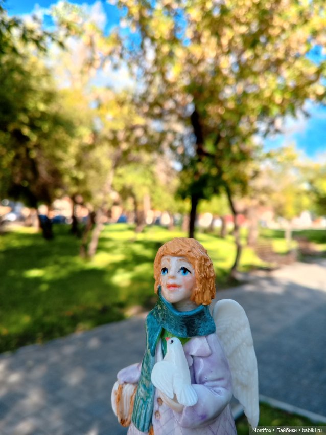 Городской ангел — Фарфоровые статуэтки и фигурки: винтаж (фото 9)