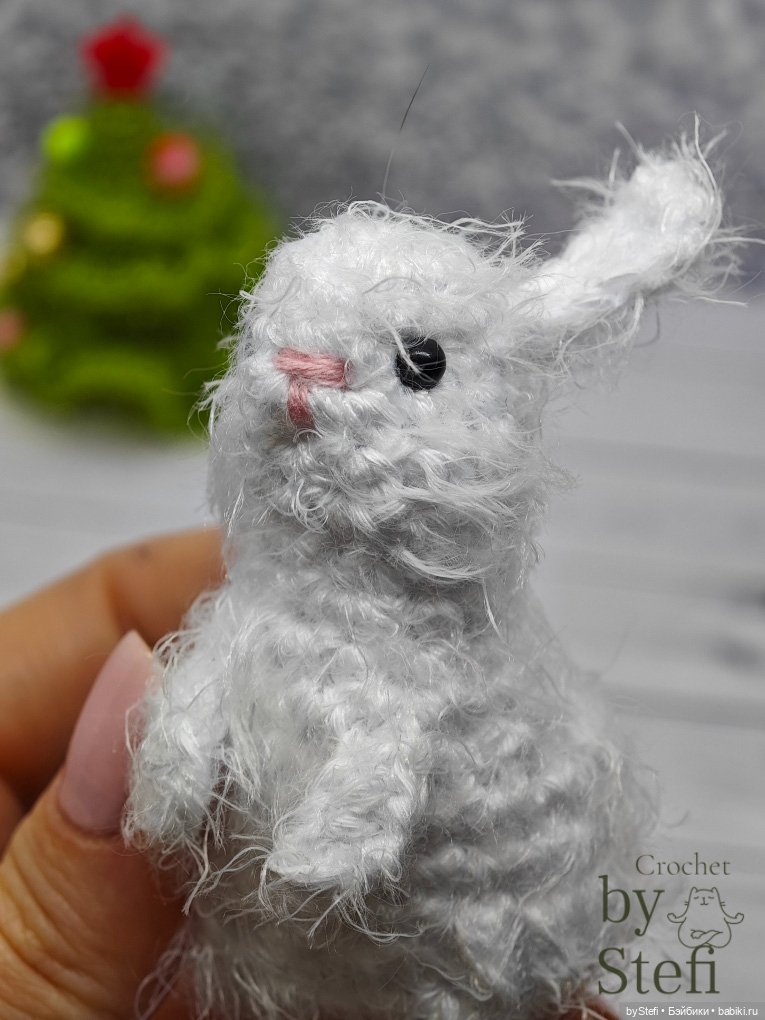 Зайчишка Степашка — Вязаные игрушки и амигуруми: крючком