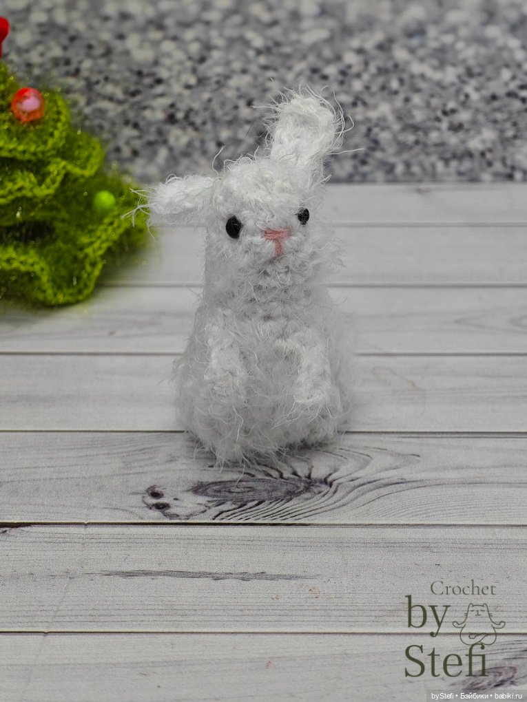 Зайчишка Степашка — Вязаные игрушки и амигуруми: крючком