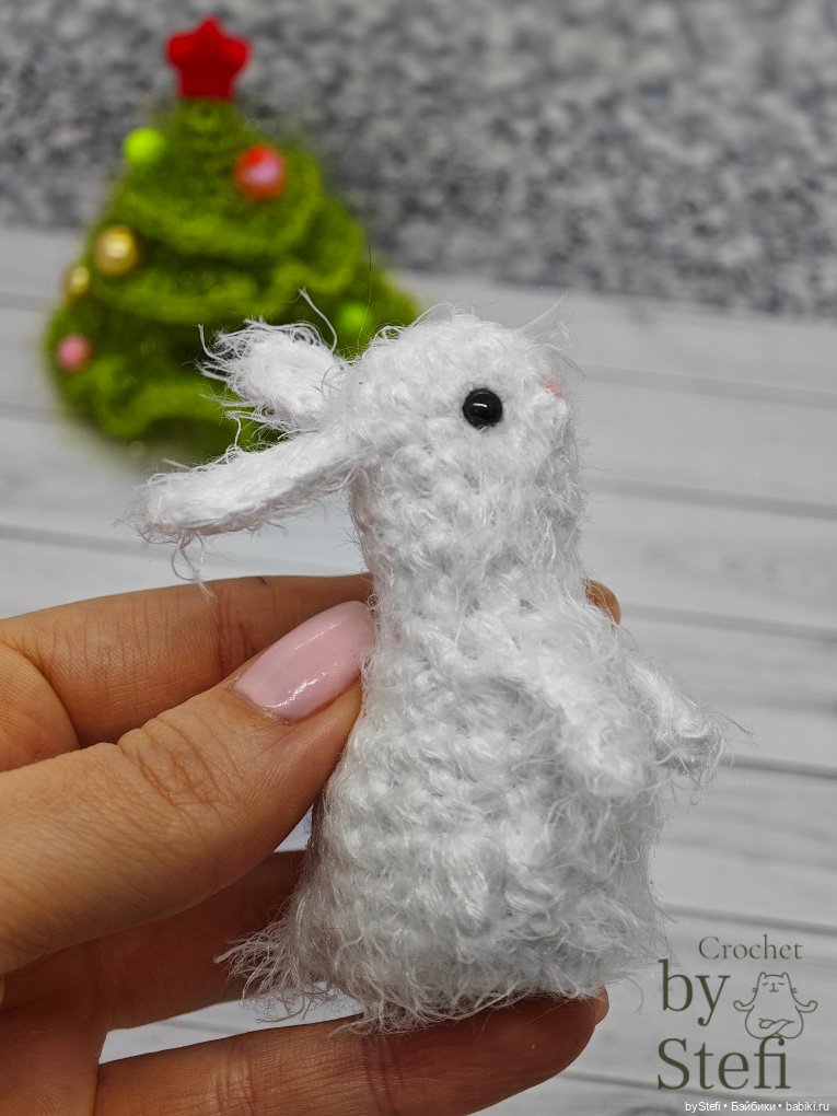 Зайчишка Степашка — Вязаные игрушки и амигуруми: крючком