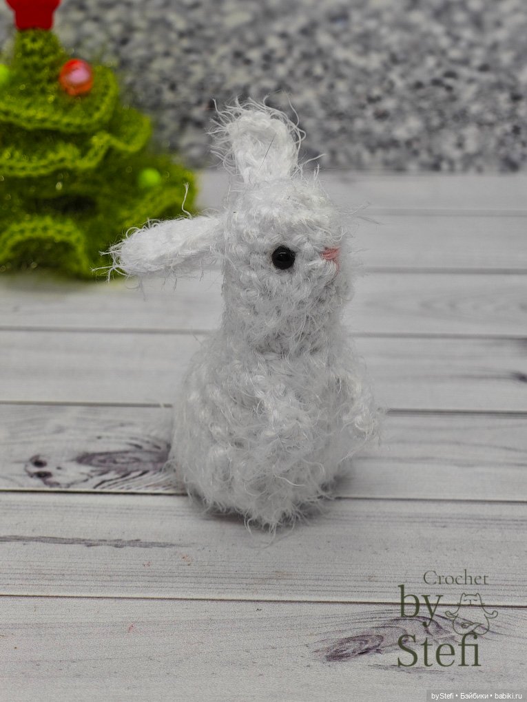 Зайчишка Степашка — Вязаные игрушки и амигуруми: крючком