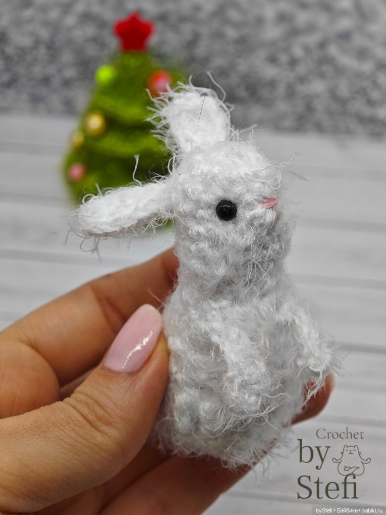 Зайчишка Степашка — Вязаные игрушки и амигуруми: крючком