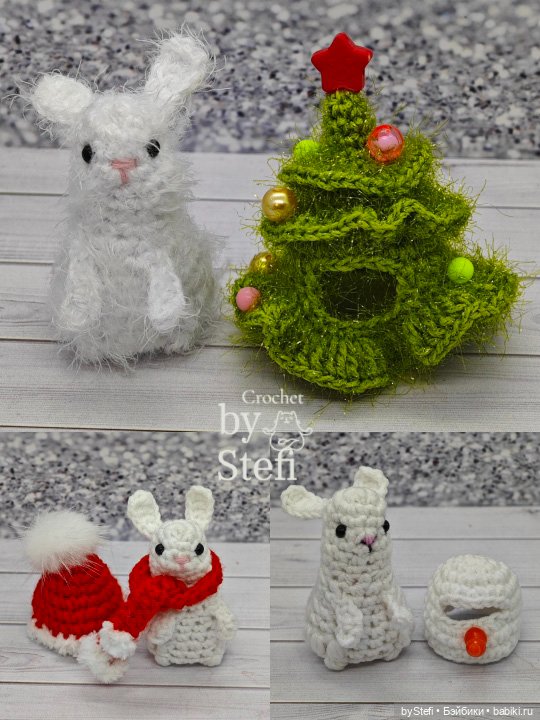 Зайчишка Степашка — Вязаные игрушки и амигуруми: крючком